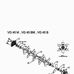 MTD VG 45 B spare parts