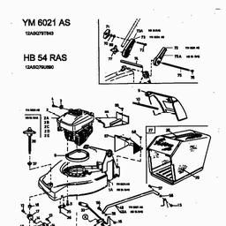 Yard-Man YM 6021 AS spare parts