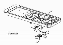 MTD P 155 spare parts