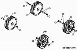 MTD VG 45 B spare parts