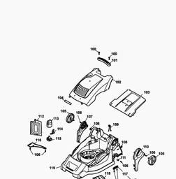 Wolf-Garten Compact plus 40 E-1 spare parts