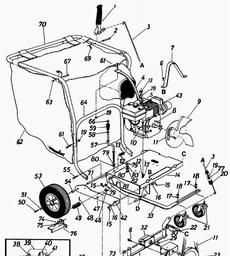 LAWNFLITE (1994/1995) 24-640 / 244(5)640A SHREDDER spare parts