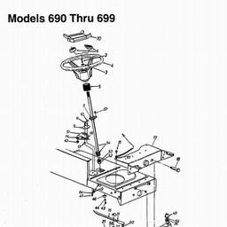 LAWNFLITE (2000) 806 / 13AO698G678 spare parts