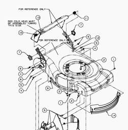 MTD 53 SPO spare parts