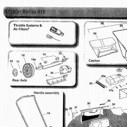 VICTA Master Series 510 (2006) spare parts