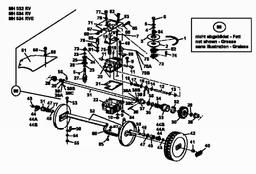 Gutbrod MH 534 RVE spare parts