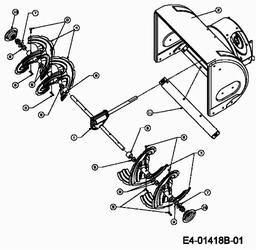 MTD 611 D spare parts