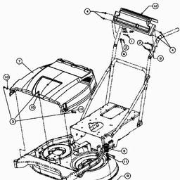 MTD WCM 84 spare parts