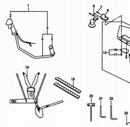 LAWNFLITE PROVF350LV spare parts