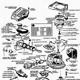 VICTA Quick Ref. Old Models 1987 - 1995 spare parts