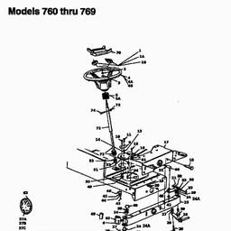 MTD 13/102 spare parts