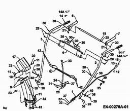 MTD 611 D spare parts
