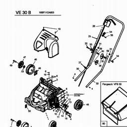 MTD VE 30 B spare parts
