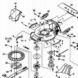 LawnFlite-Pro (2008) 448KJW spare parts