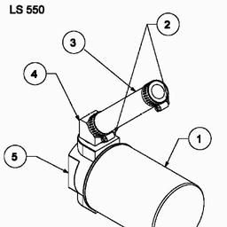 MTD LS 550 spare parts