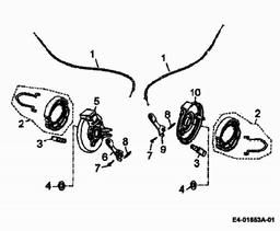 CUB CADET Miniquad 50 spare parts
