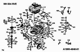 Gutbrod MH 534 RVE spare parts