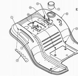 MTD LF 125 spare parts