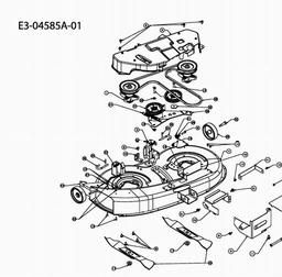 CUB CADET CC 1015 spare parts
