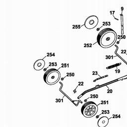 Wolf-Garten Esprit 46 E spare parts