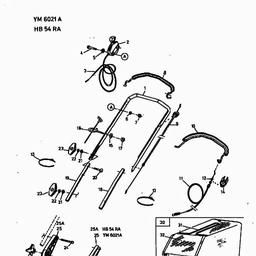 Yard-Man YM 6021 A spare parts