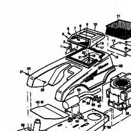 MTD F 125 spare parts