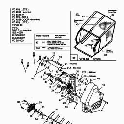 Yard-Man YM 5516 V spare parts