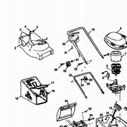 Wolf-Garten Mowmax 46 E spare parts