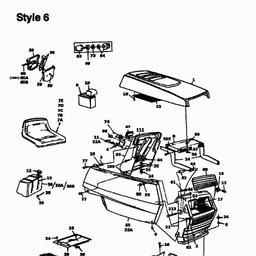 MTD K 765 N spare parts