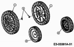 MTD SP 53 GHWO spare parts
