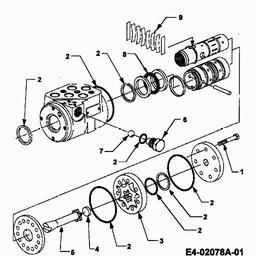 CUB CADET HDS 3186 spare parts