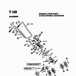 MTD T/120 spare parts