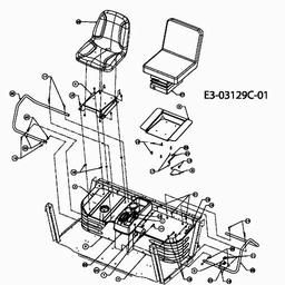 CUB CADET 4x2 UTV spare parts
