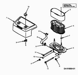 CUB CADET RZT-50 spare parts
