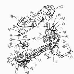 CUB CADET All Rounder 1050 spare parts