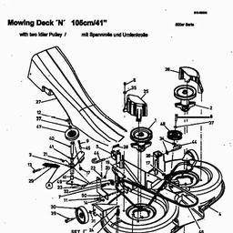 Yard-Man AN 5175 spare parts