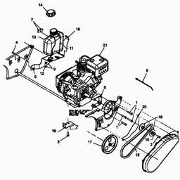 MTD 140 M spare parts