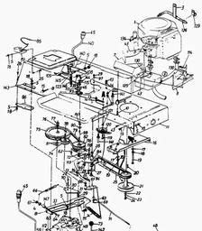 LAWNFLITE (1992) 132-786F611/776 spare parts