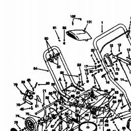 MTD E 400 spare parts