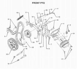 CUB CADET HDS3235 spare parts