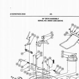 CUB CADET 2130 spare parts