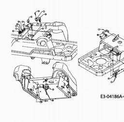 MTD P 155 spare parts