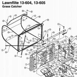 MTD (1996) 13-304P / 136C450D611 spare parts