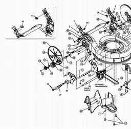 MTD 48 SPHW spare parts