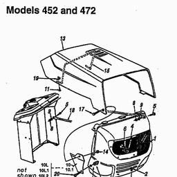 Yard-Man TE 4125 spare parts