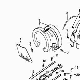 Wolf-Garten HS 54 E spare parts