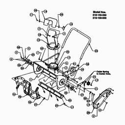MTD 140 spare parts