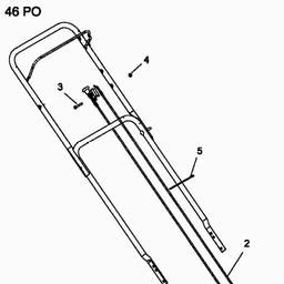 MTD 46 PO spare parts