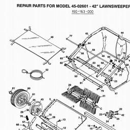 AGRIFAB (2001) 45-02601 / 190-163-000 spare parts