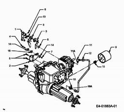 CUB CADET HDS 2205 spare parts
